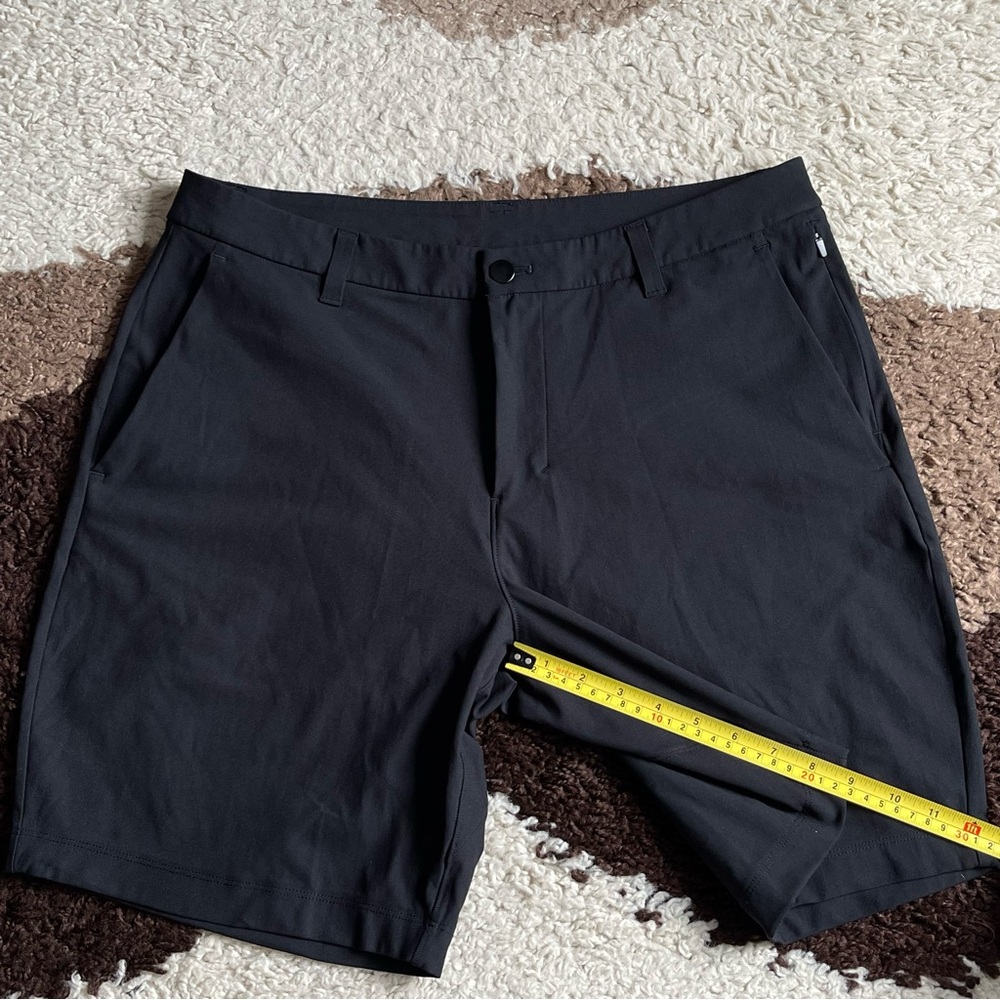 Lululemon Commission Classic-Fit Short Sz 34/9" *Warpstreme In Black - Picture 4 of 7